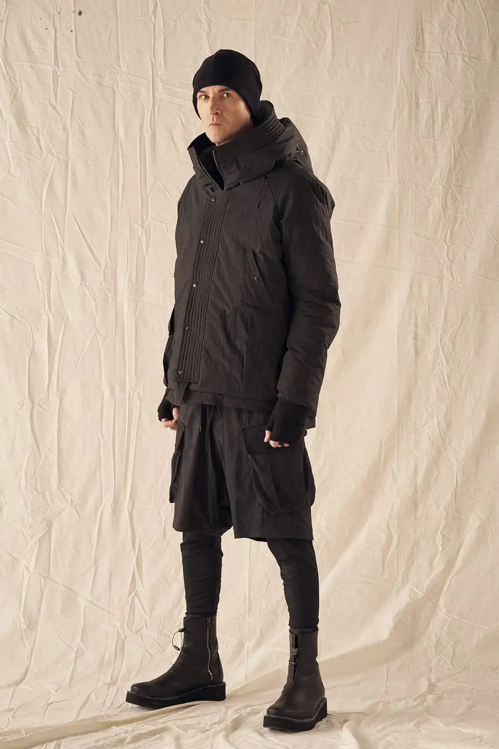 ダウンジャケット シンク コットン / ナイロン