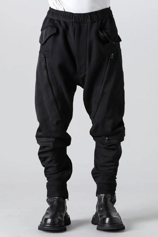 Cotton Sweat Long Zip Pants