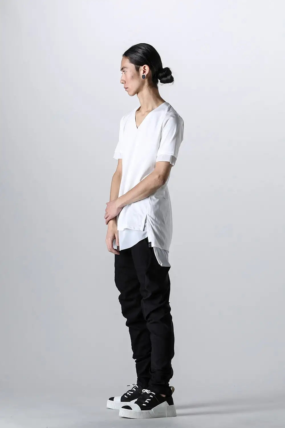 レイヤードTシャツ ホワイト