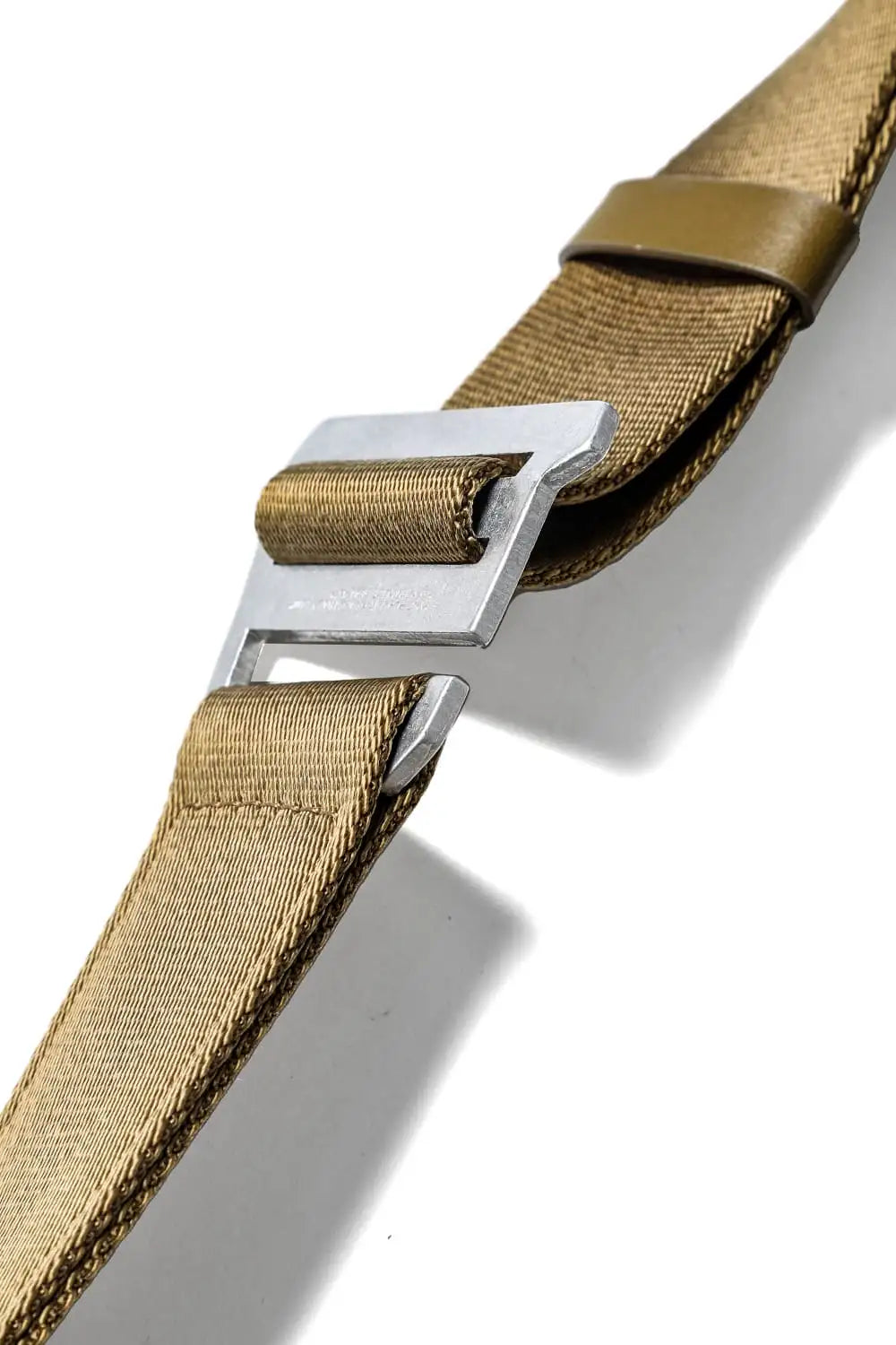 Nylon Tape Belt Umber