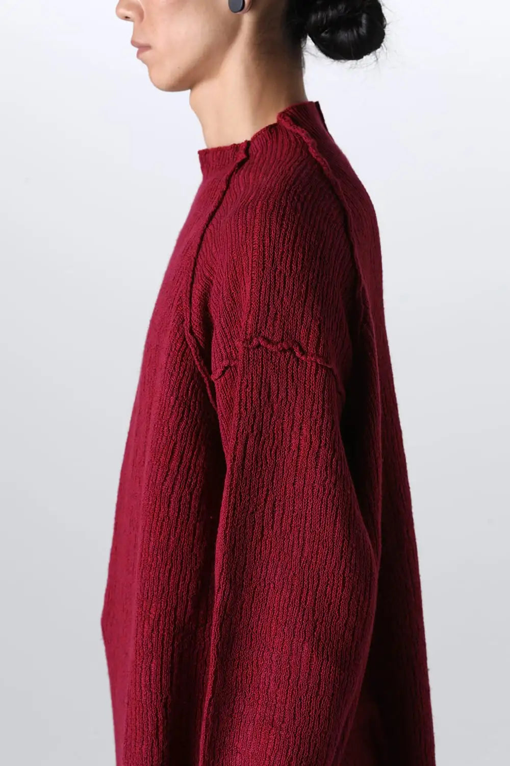 Cotton/Cashmere Sweater Crimson