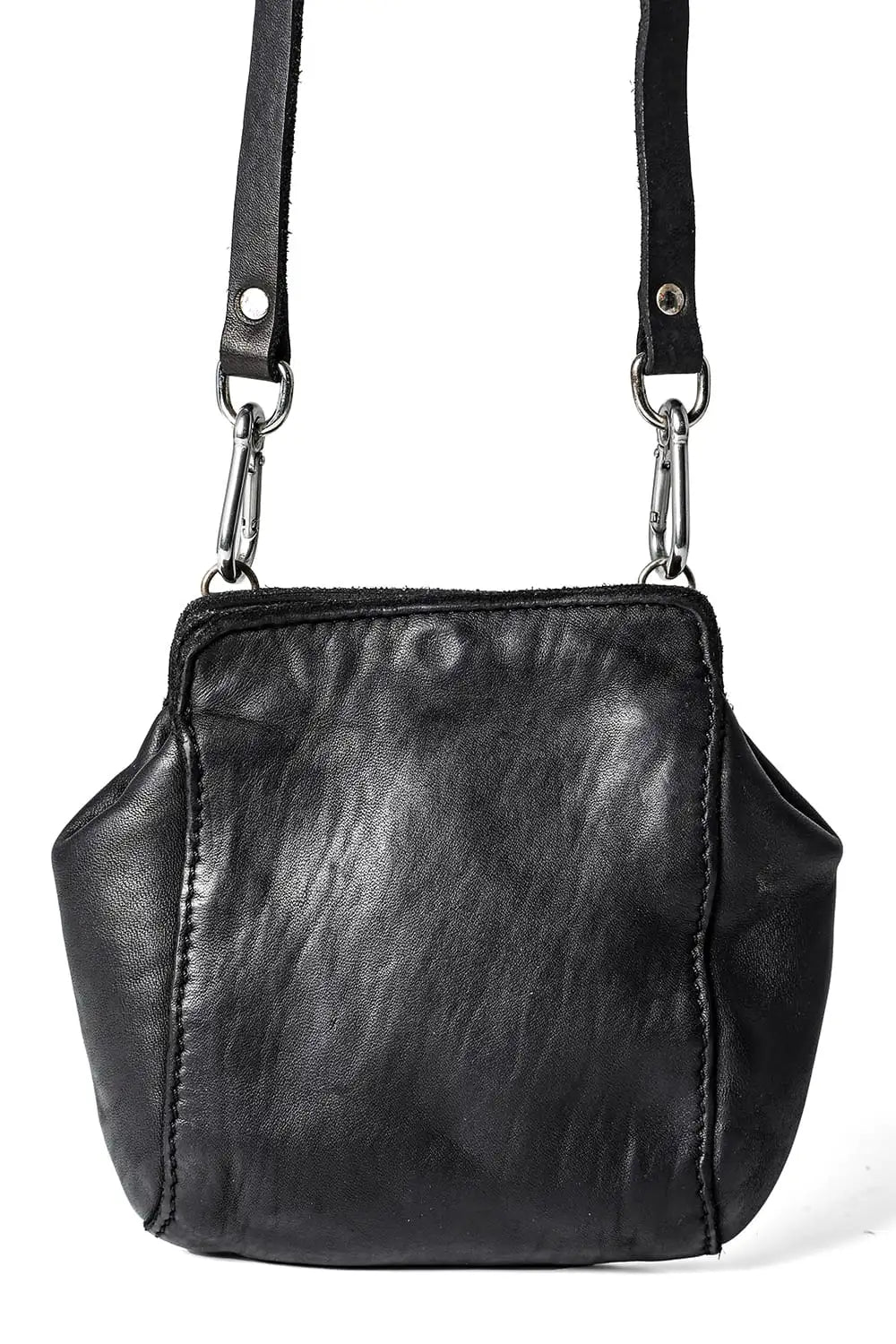 Mini Shoulder Bag Soft Horse Full Grain - RT02 Black