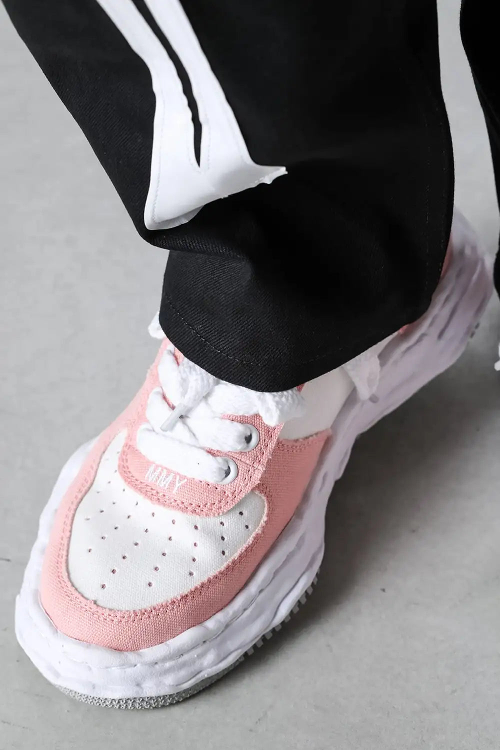 WAYNE Original sole Canvas Low-Cut sneakers Pink/White