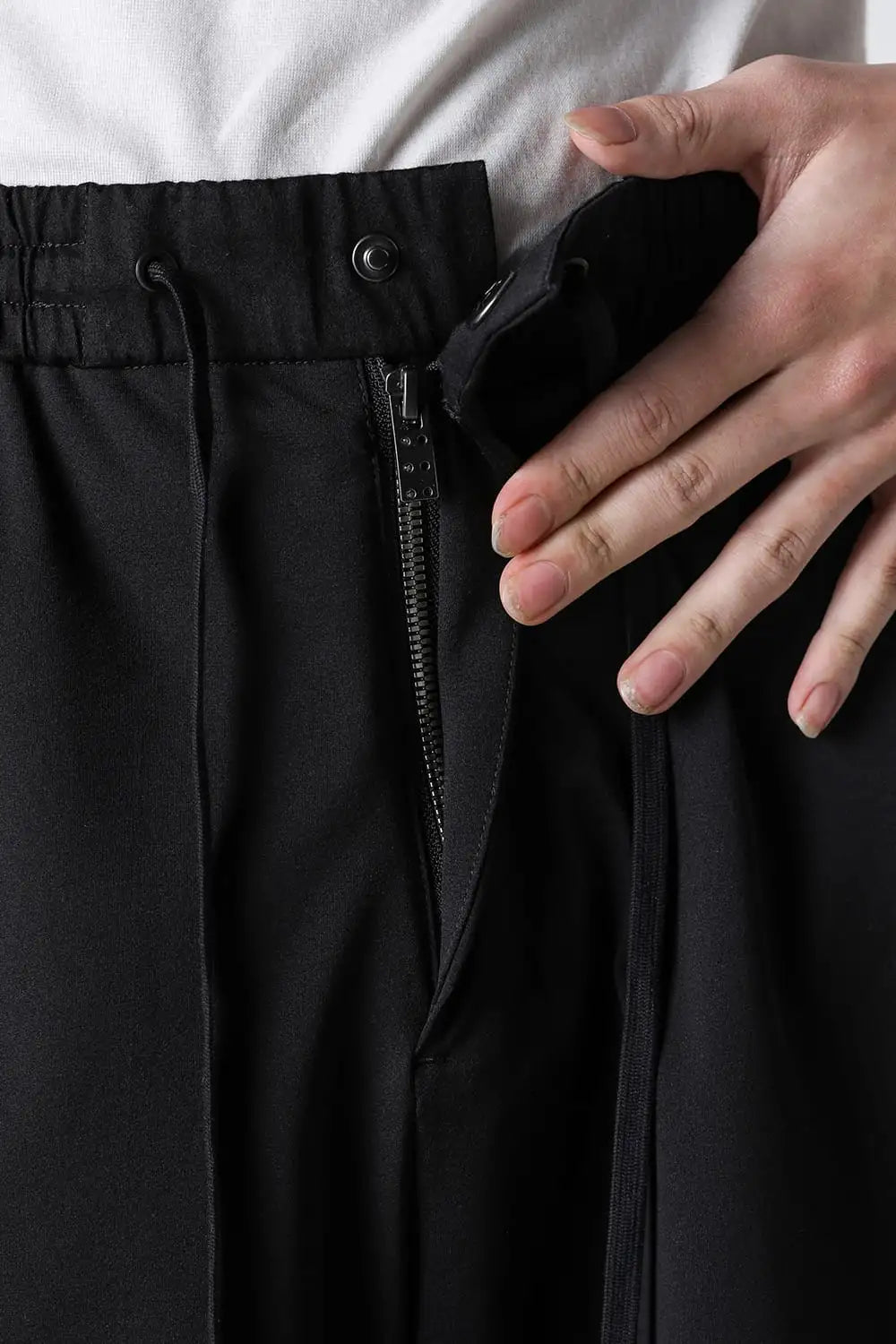 Baggy pants water repellent polyester