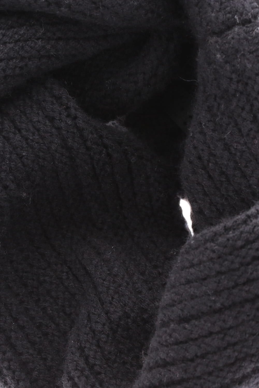 Snood wool / cashmere Black