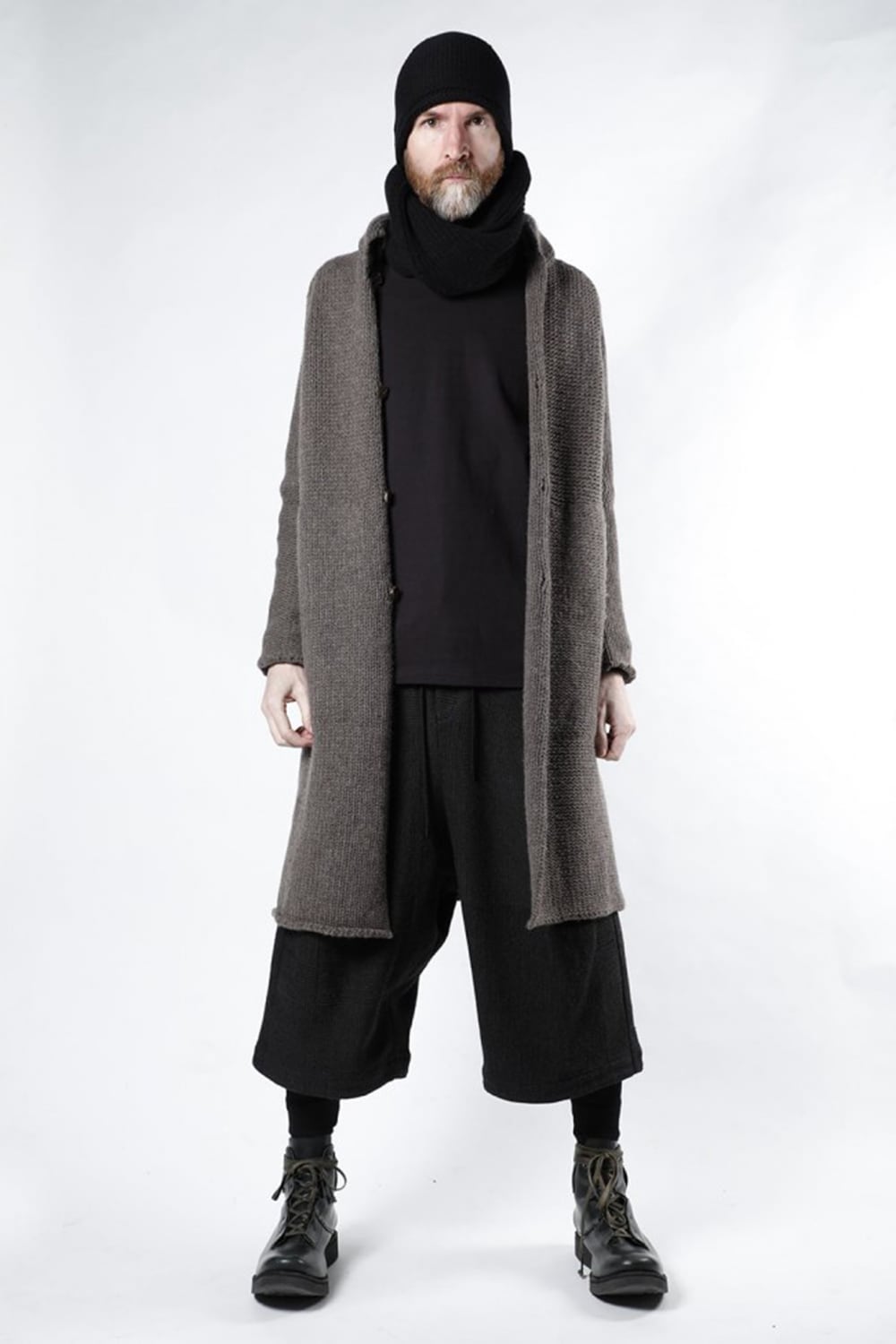 Snood wool / cashmere Black