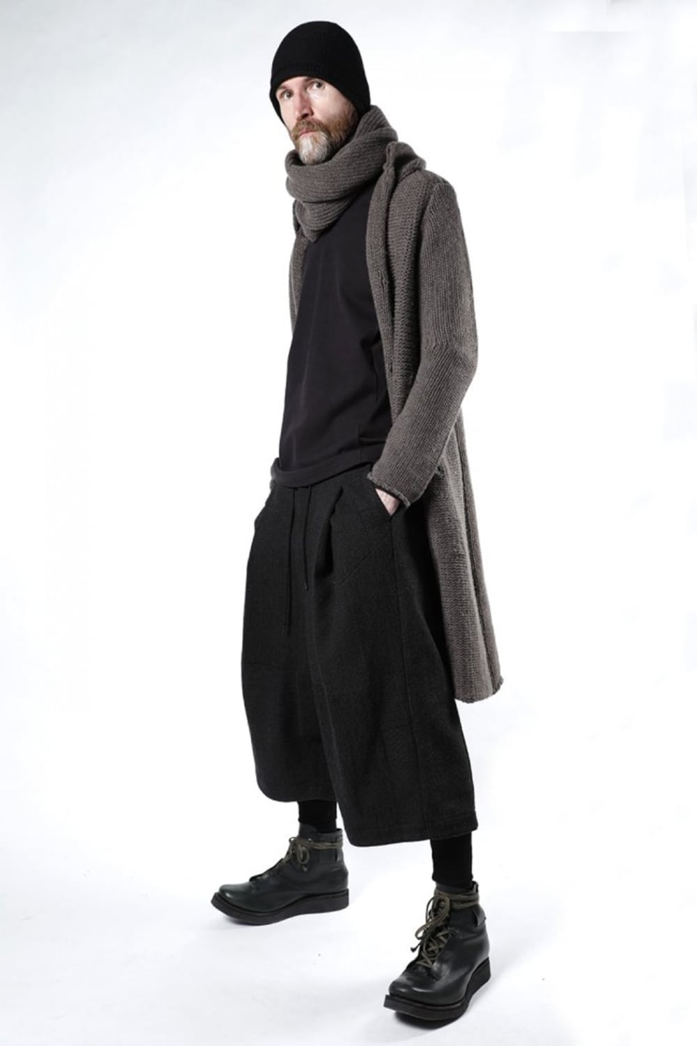 Snood wool / cashmere Otter Gray