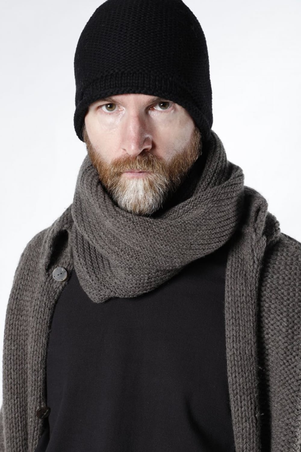 Snood wool / cashmere Otter Gray