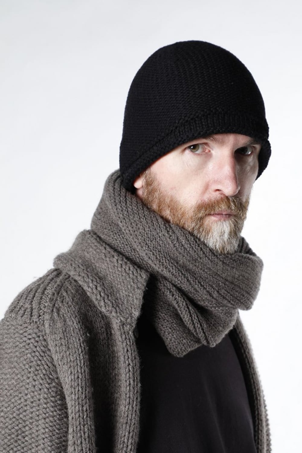 Snood wool / cashmere Otter Gray