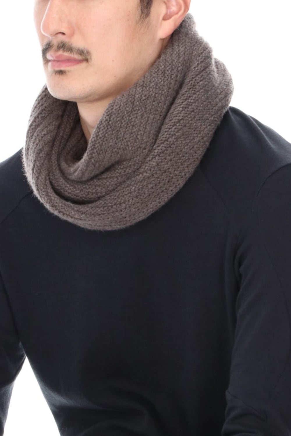 Snood wool / cashmere Otter Gray