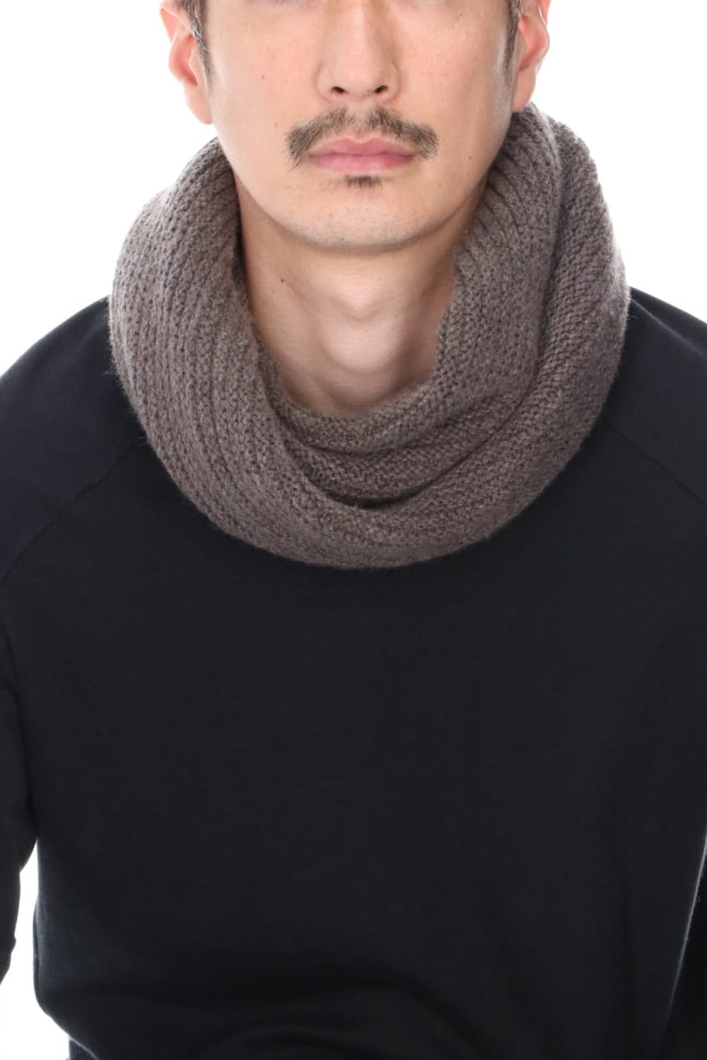 Snood wool / cashmere Otter Gray