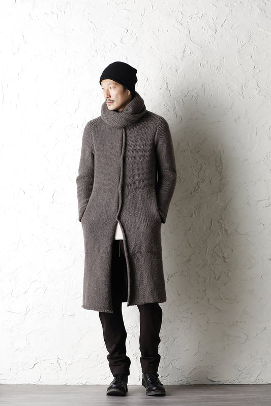 Snood wool / cashmere Otter Gray