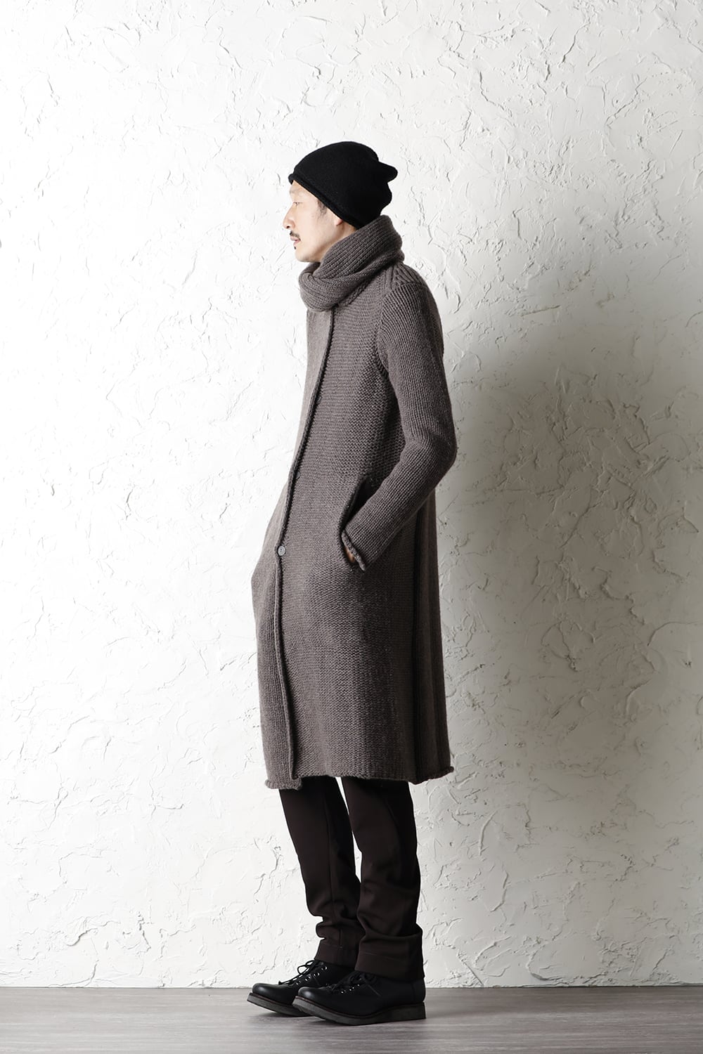 Snood wool / cashmere Otter Gray