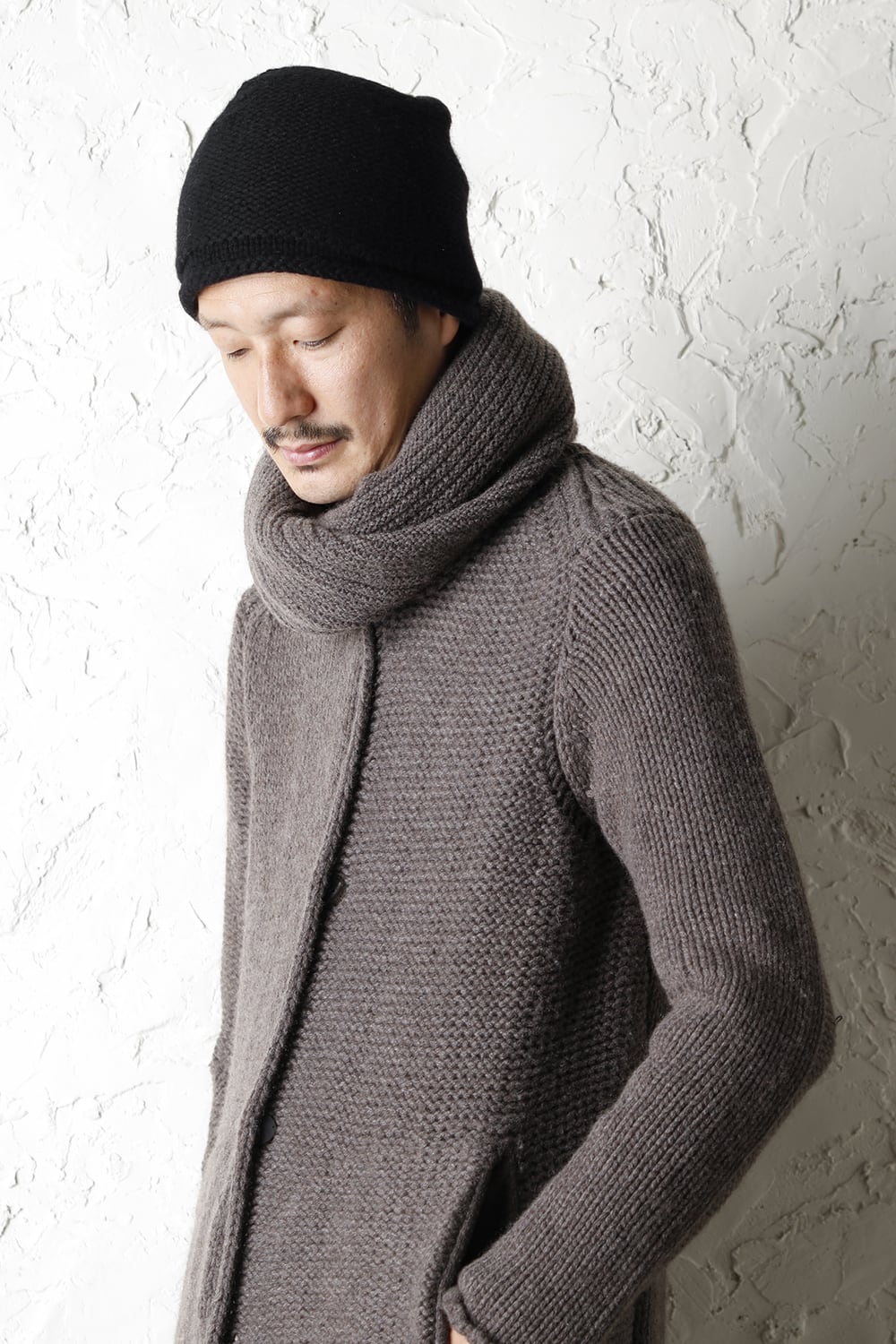 Snood wool / cashmere Otter Gray