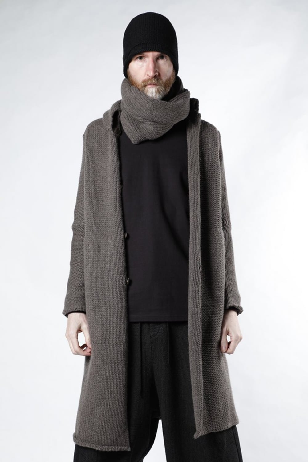 Snood wool / cashmere Otter Gray