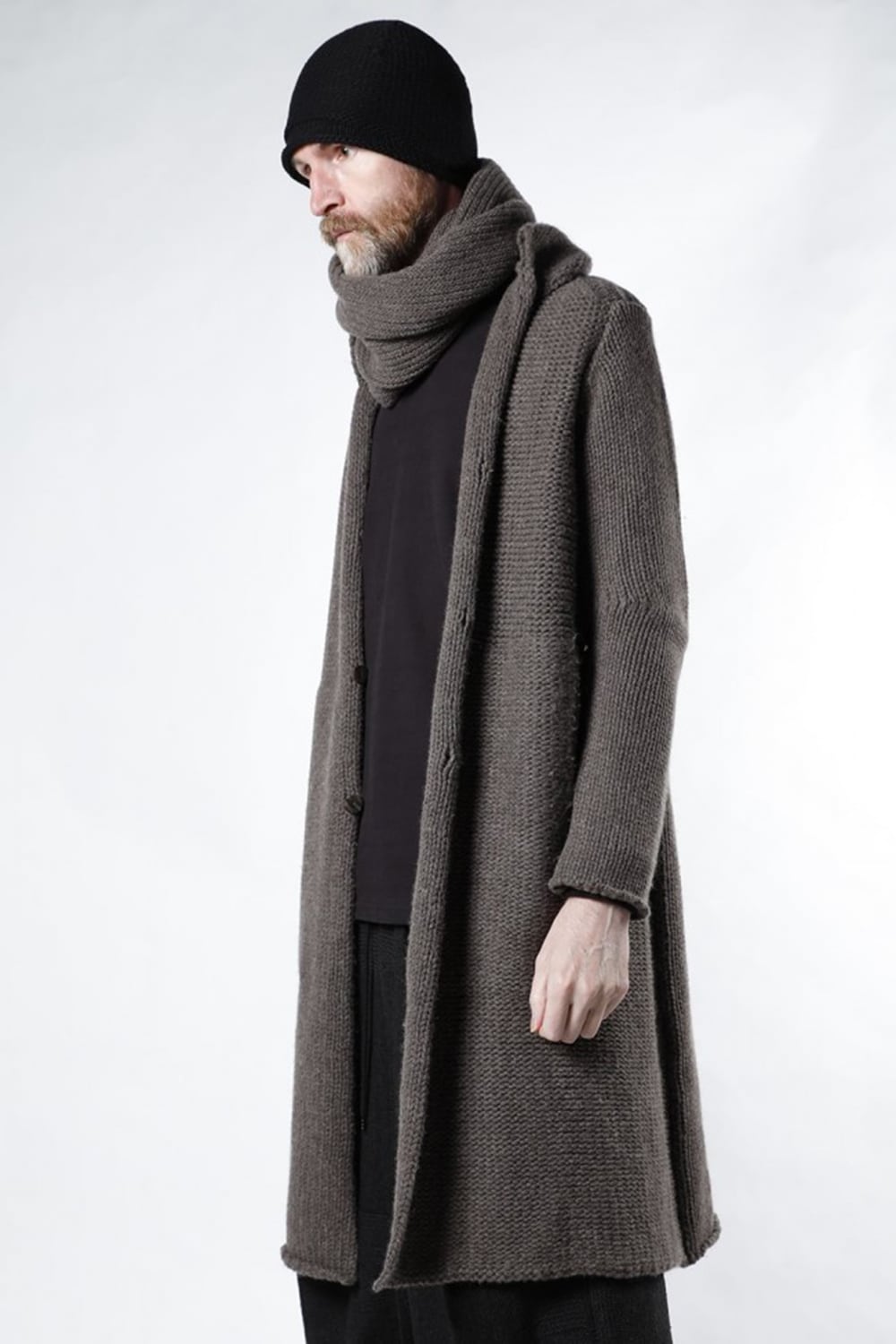 Snood wool / cashmere Otter Gray