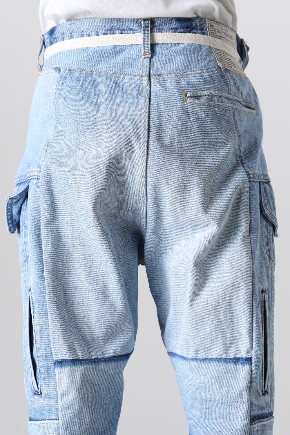 Denim Cargo Pants - M3