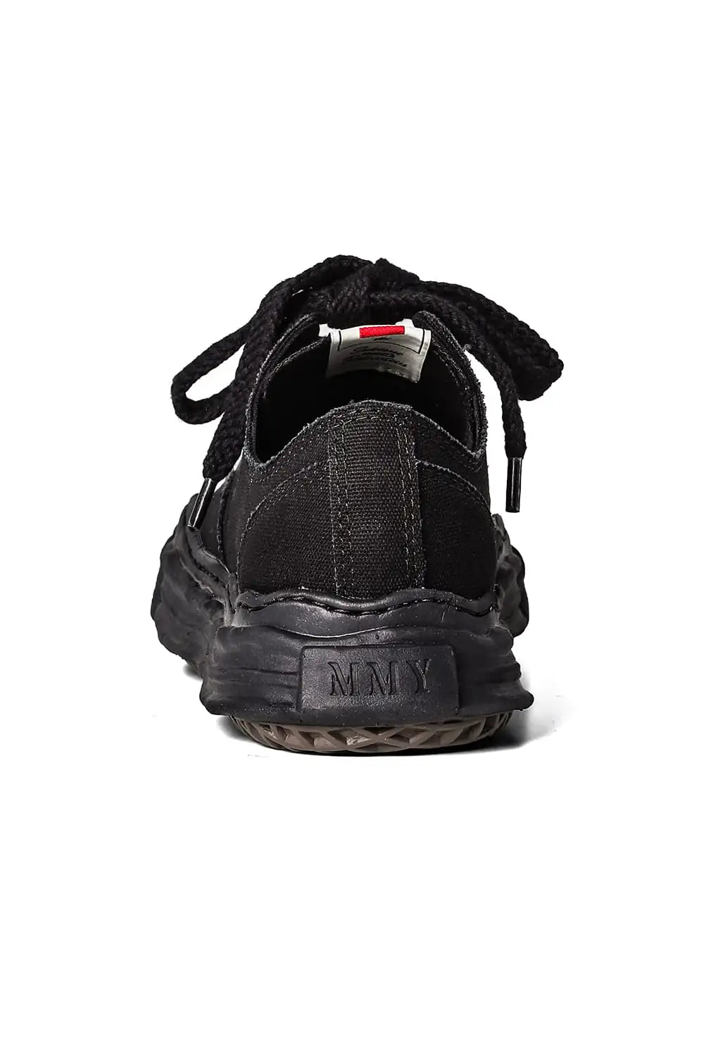 HANK Original sole Toe cap sneaker LOW canvas Black/Black