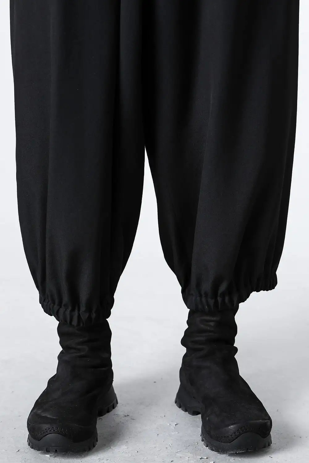 Gathered 9 part length Pants
