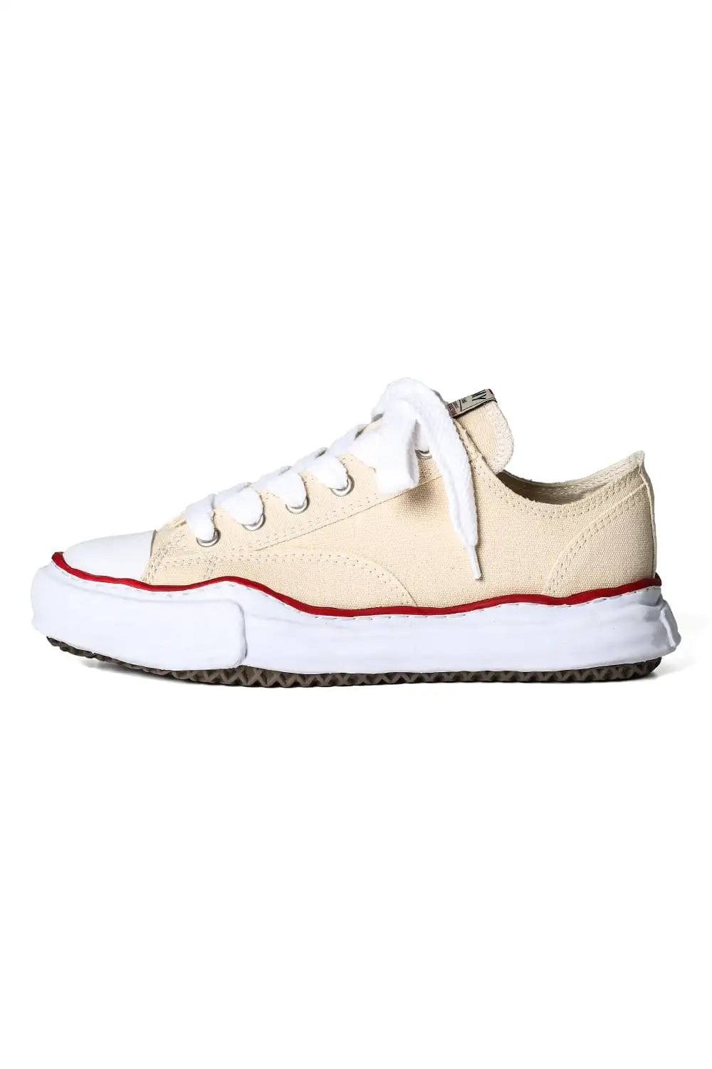 PETERSON Original sole canvas Lowcut sneaker Natural