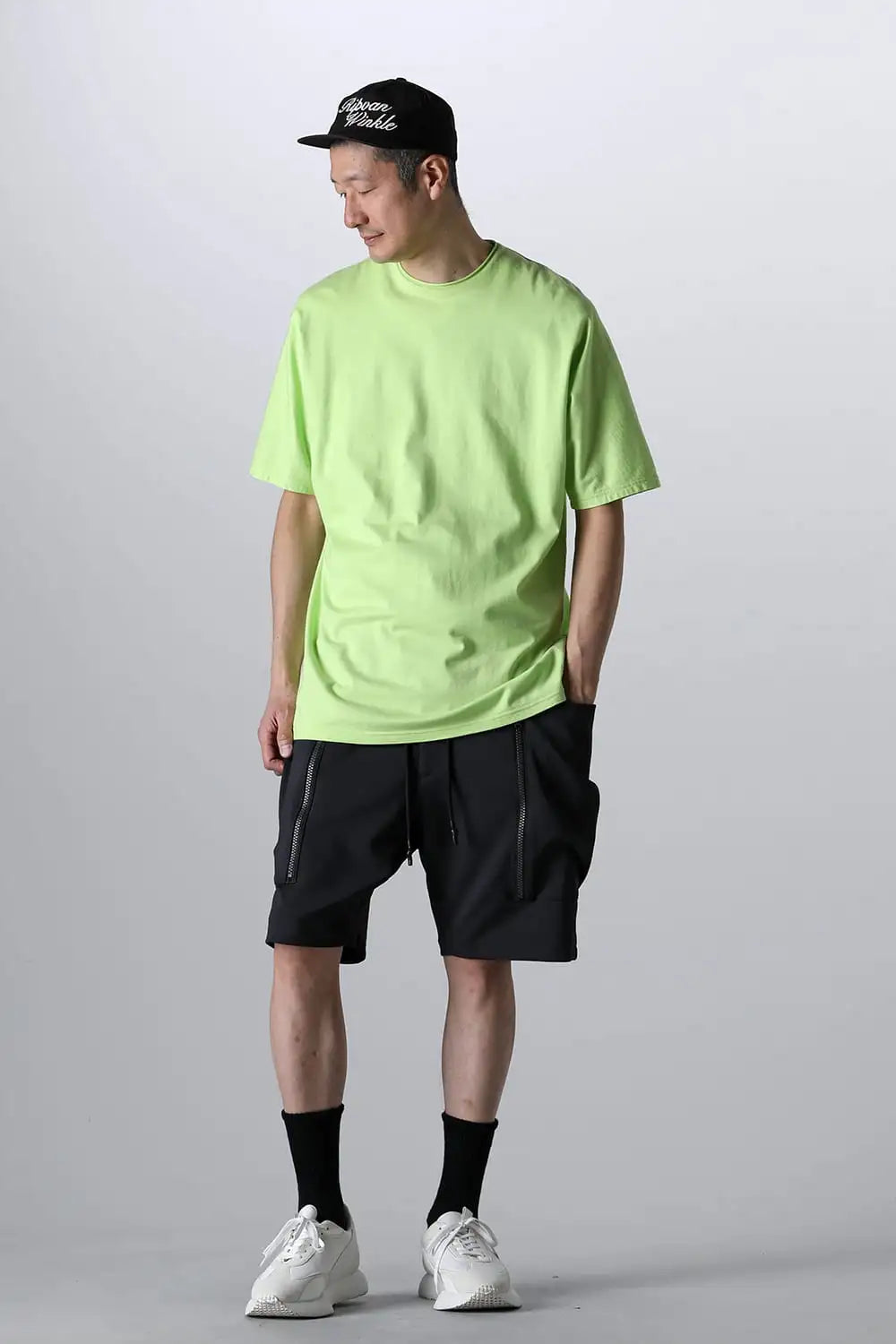 ドルマンTシャツ ライム