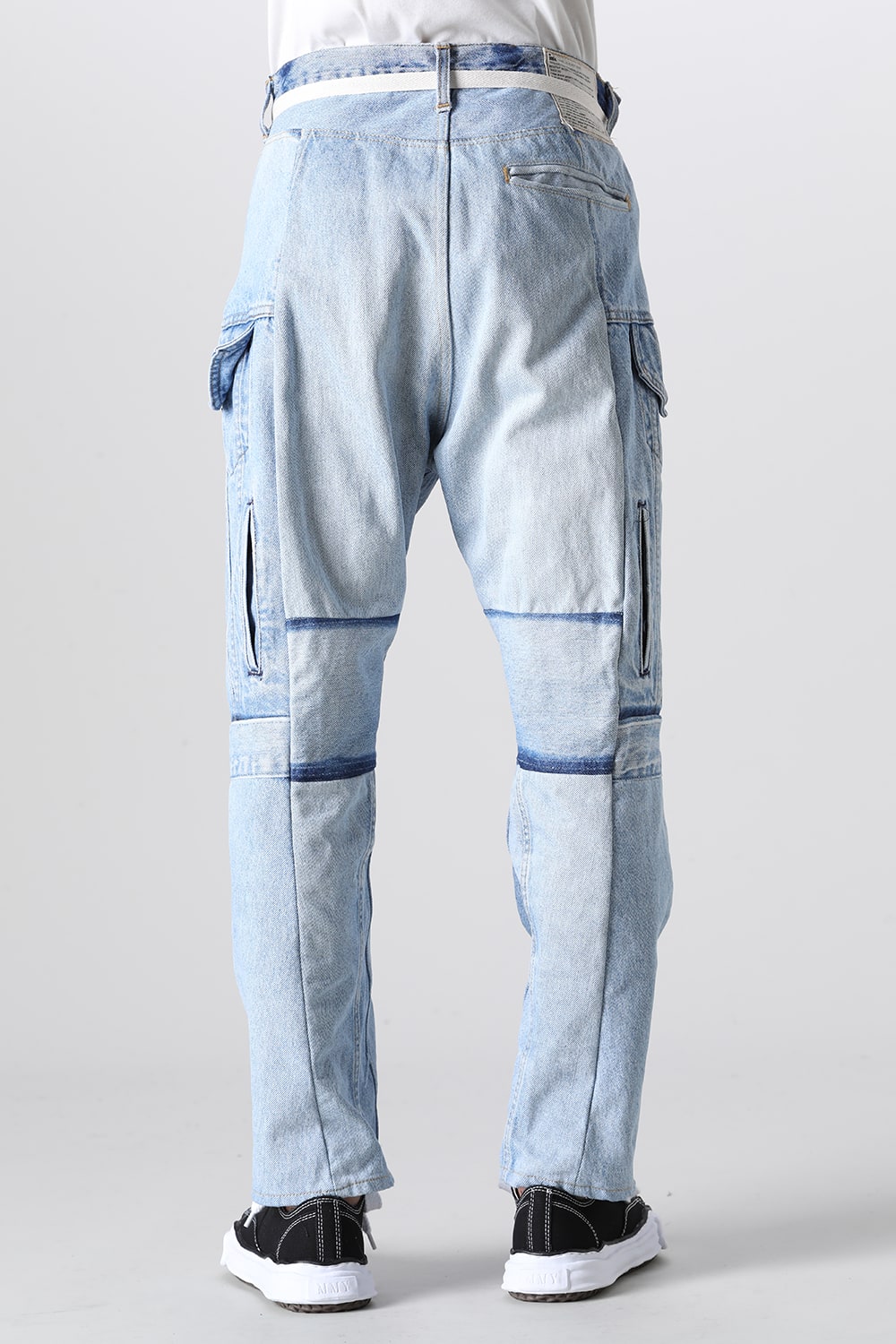 Denim Cargo Pants - M3