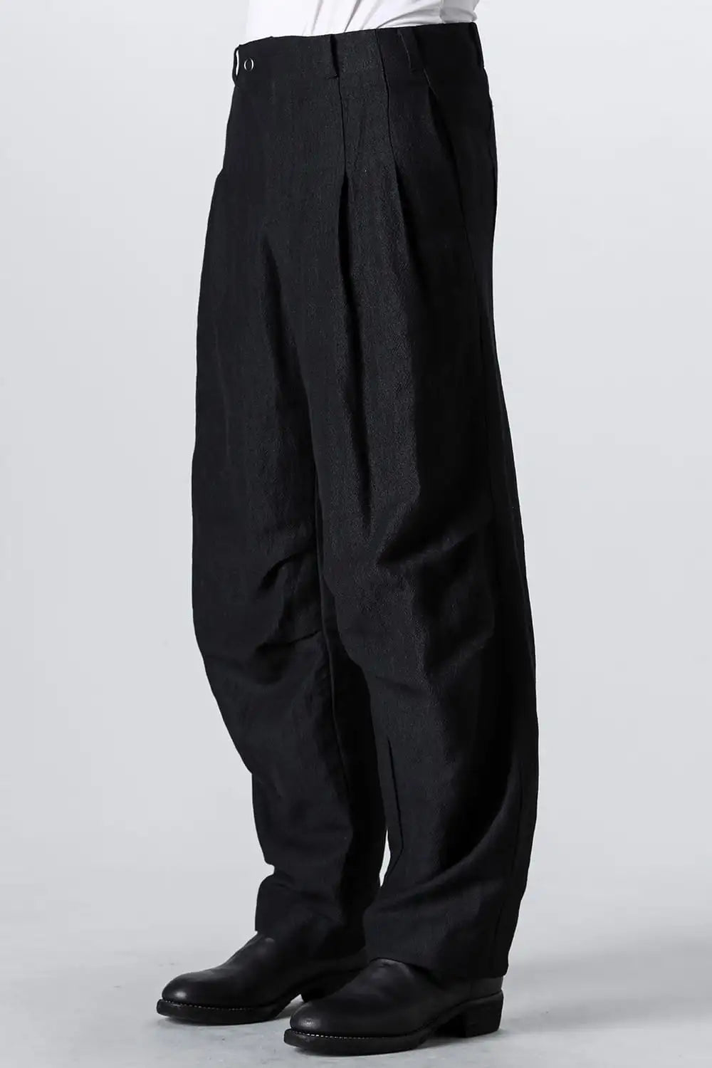 Baggy pants wool / linen