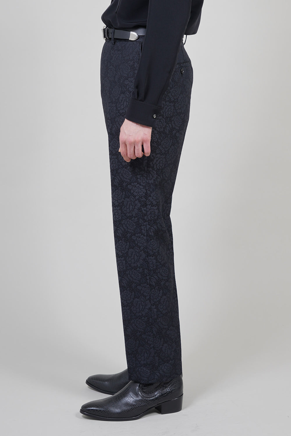 Fukre Rose Jaggard Pants Black