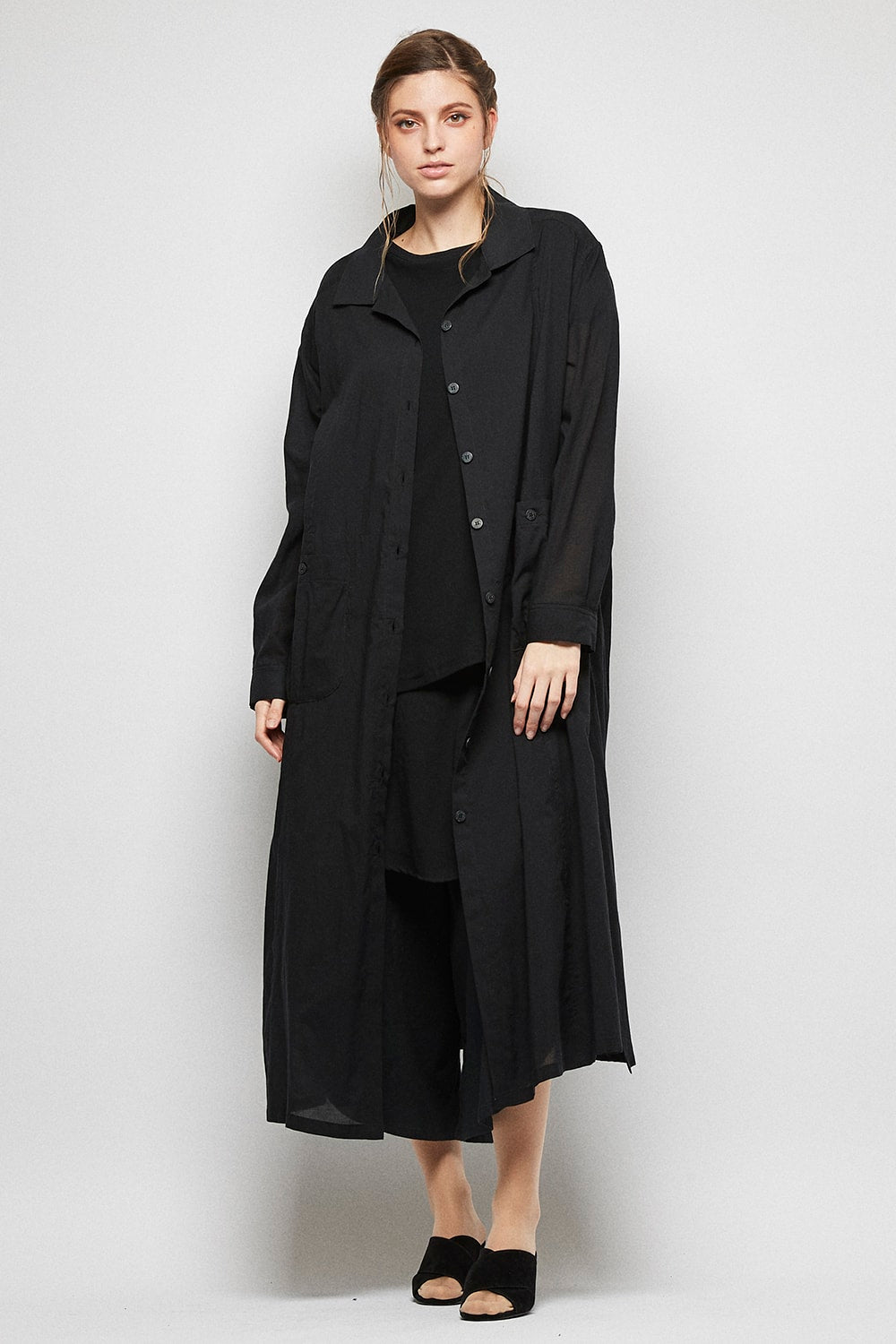 Long shirts coat - AL-1570