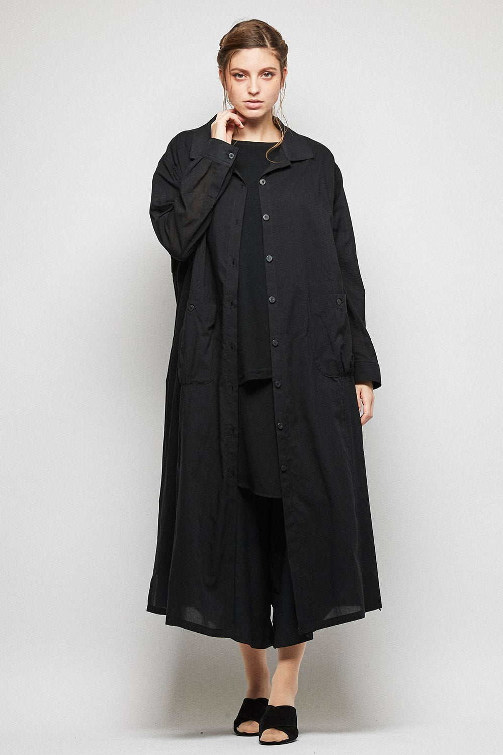 Long shirts coat - AL-1570