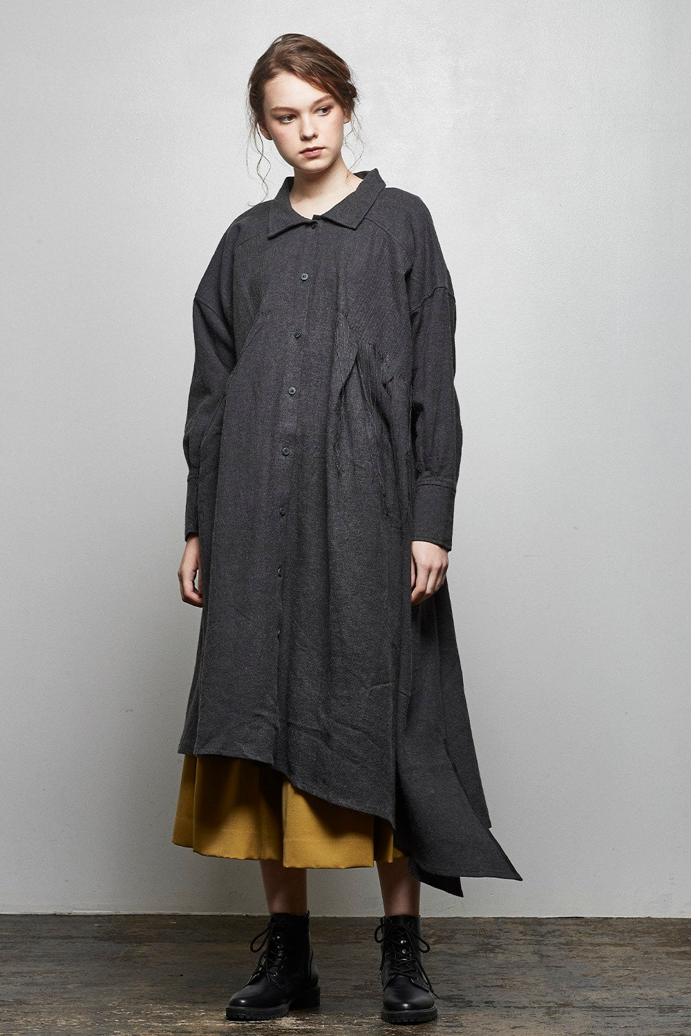 Asymmetric Long Dress - AL-1660