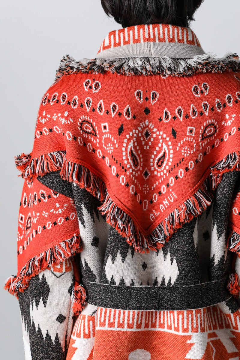 Icon Bandana Patch Jacqrd Cardigan