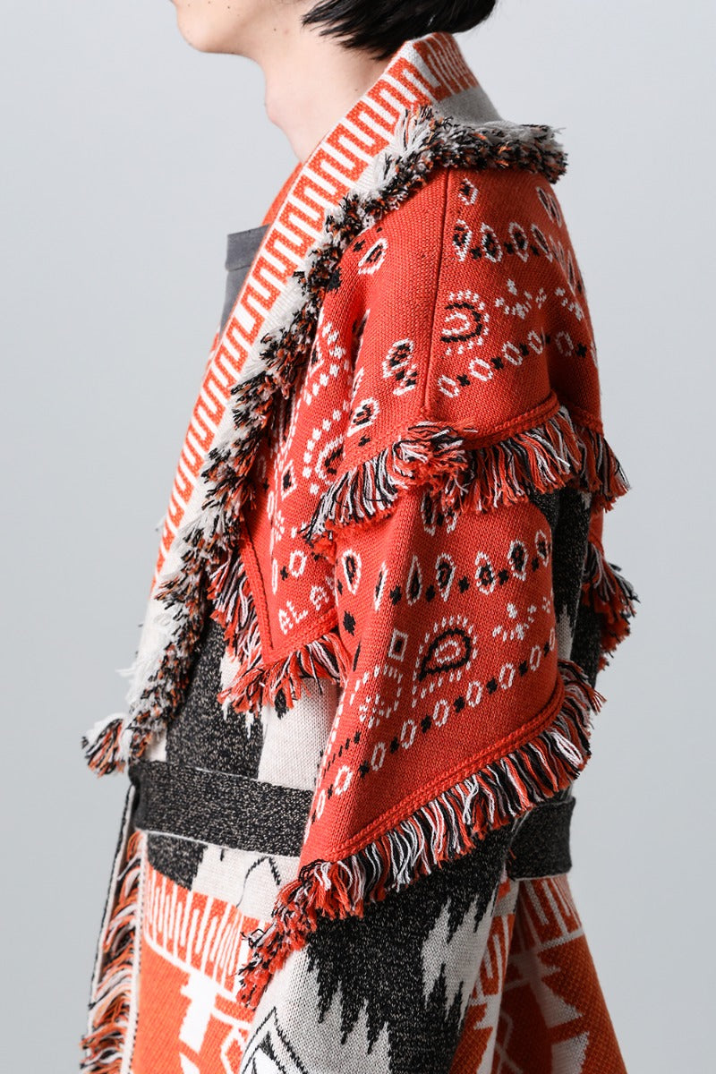 Icon Bandana Patch Jacqrd Cardigan