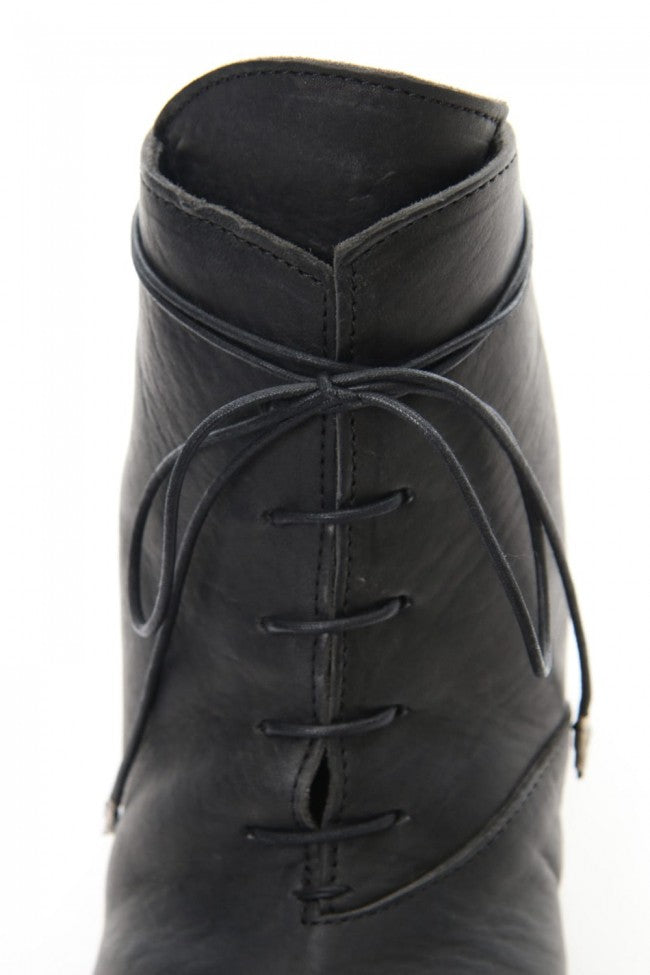 Horse Leather Raceup Boots