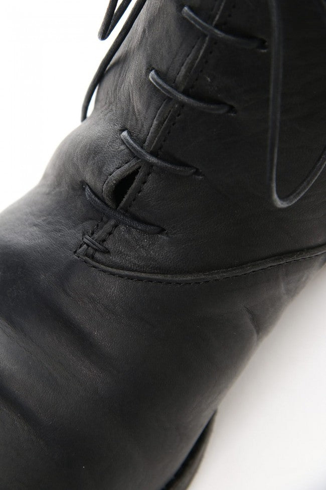 Horse Leather Raceup Boots