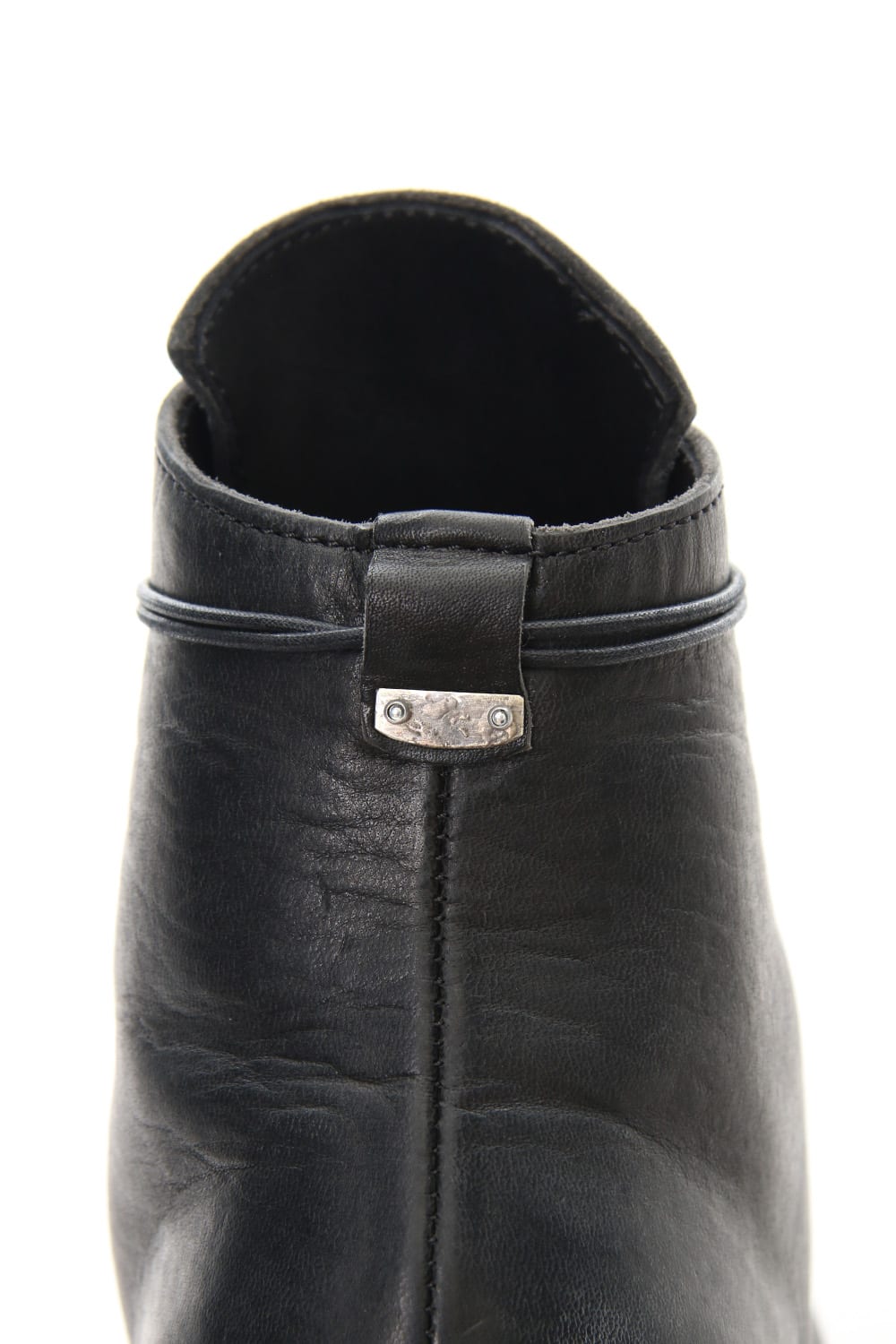 Horse leather lace up boots - ST109-0018A