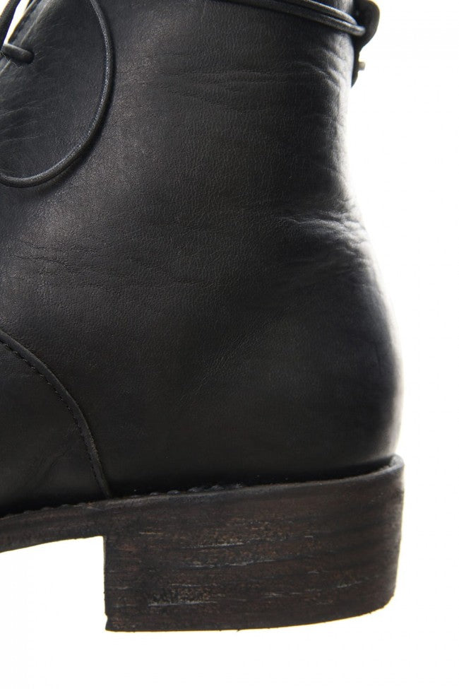 Horse Leather Raceup Boots