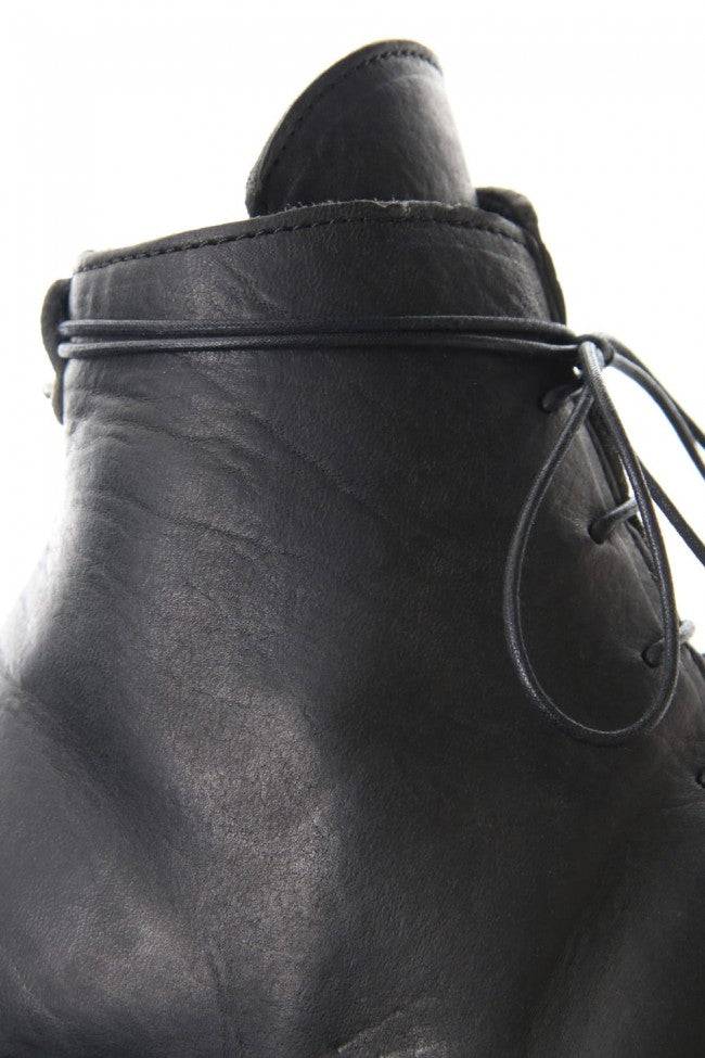 Horse Leather Raceup Boots