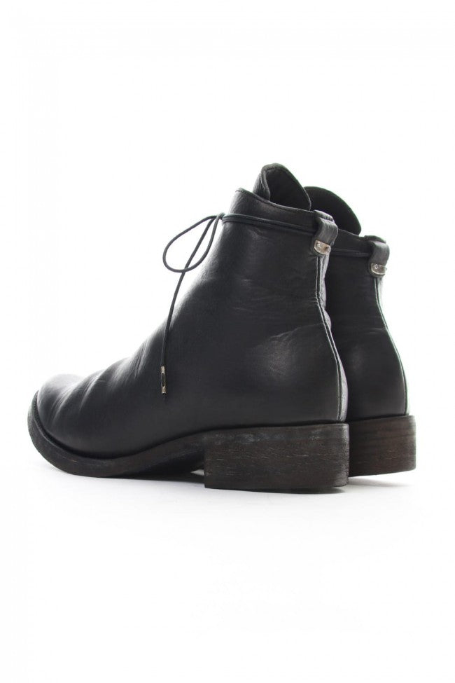 Horse Leather Raceup Boots