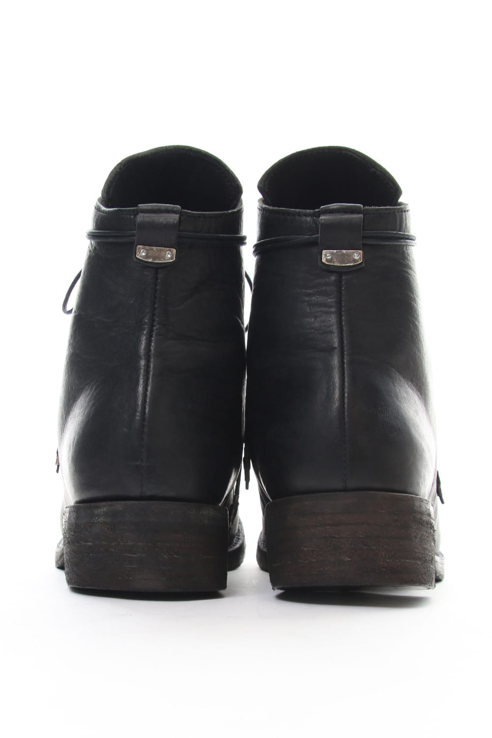 Horse leather lace up boots - ST109-0320S