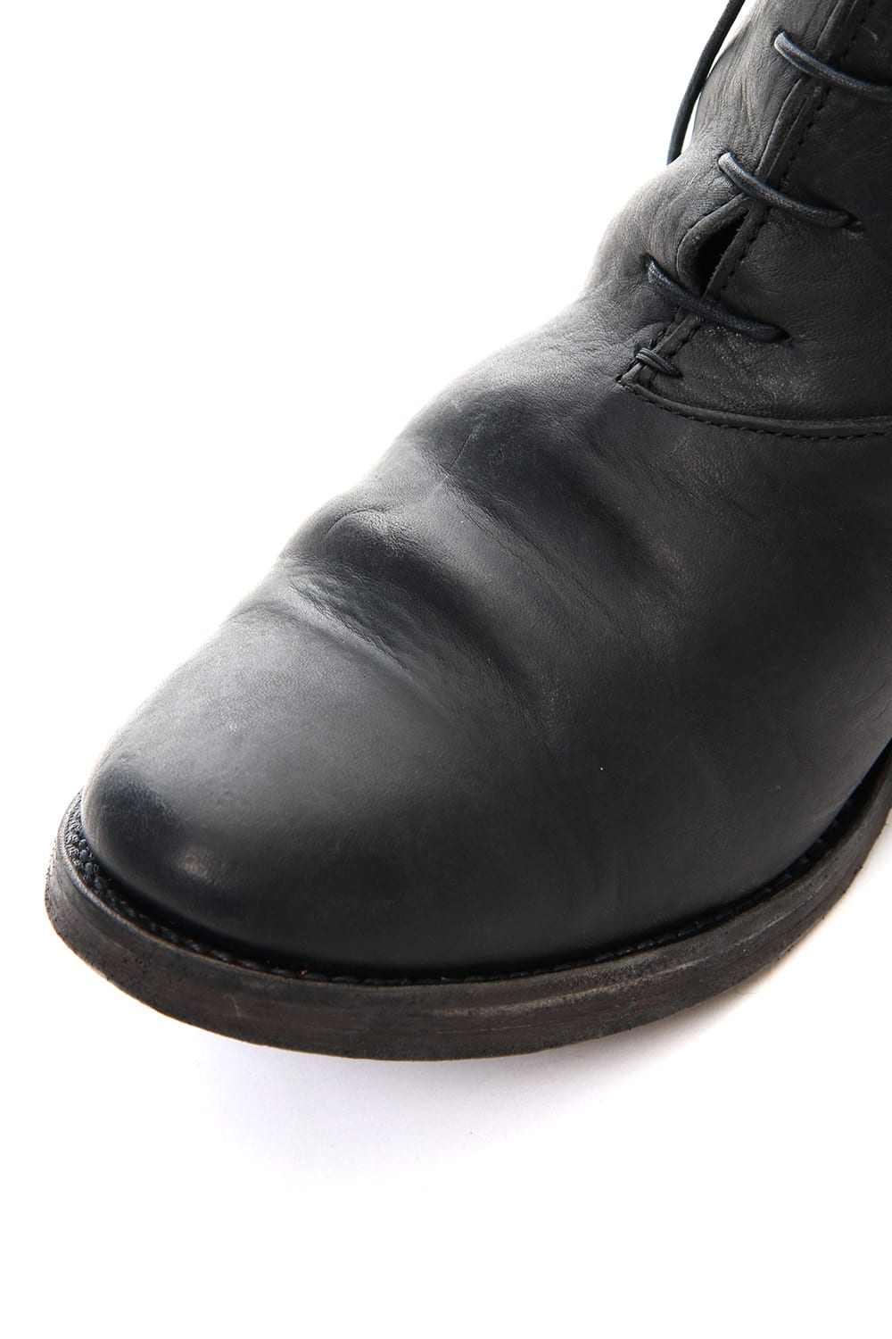 Horse leather lace up boots - ST109-0018A