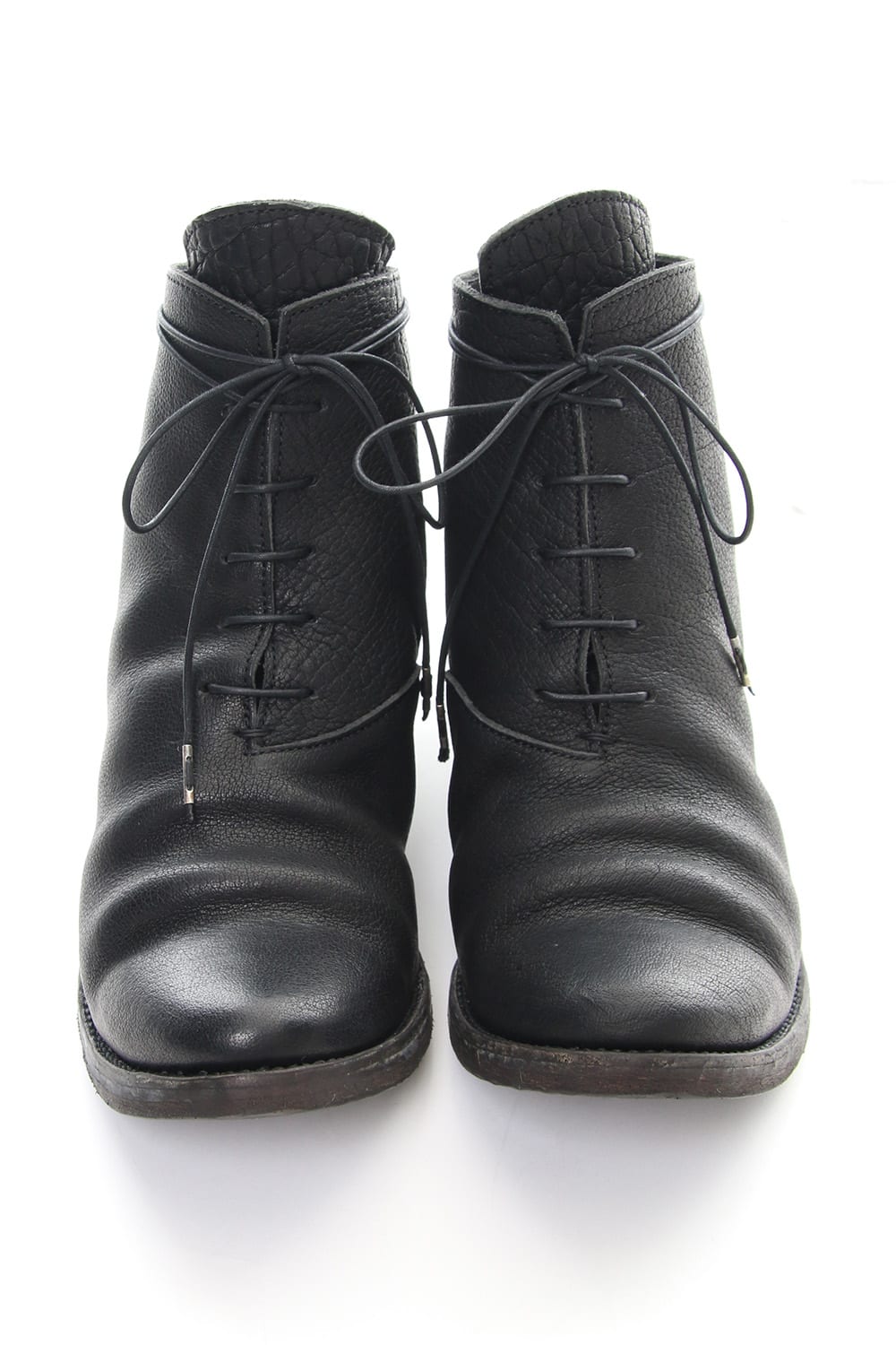 Buffalo leather lace up boots - ST109-0028A