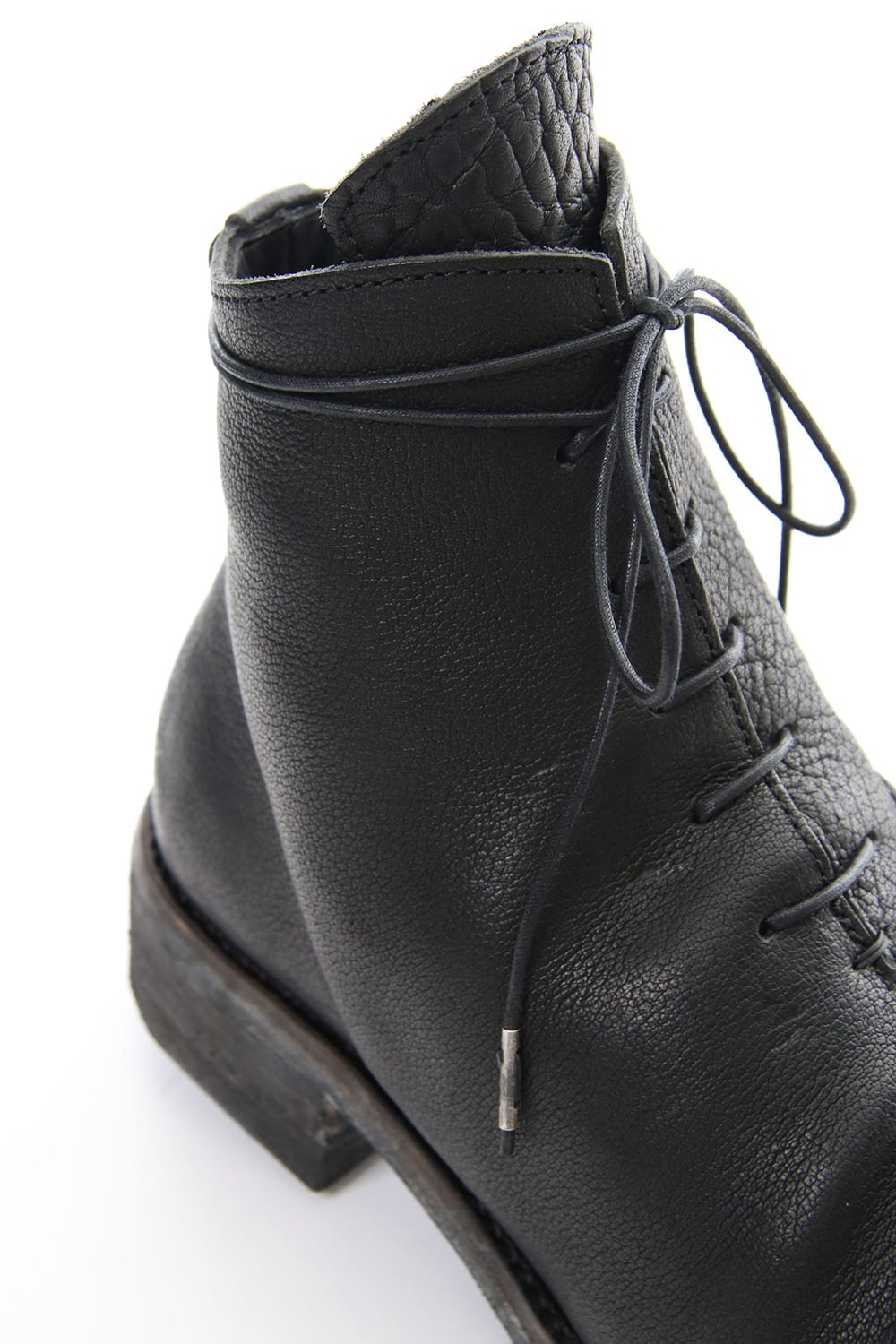 Buffalo leather lace up boots - ST109-0028A