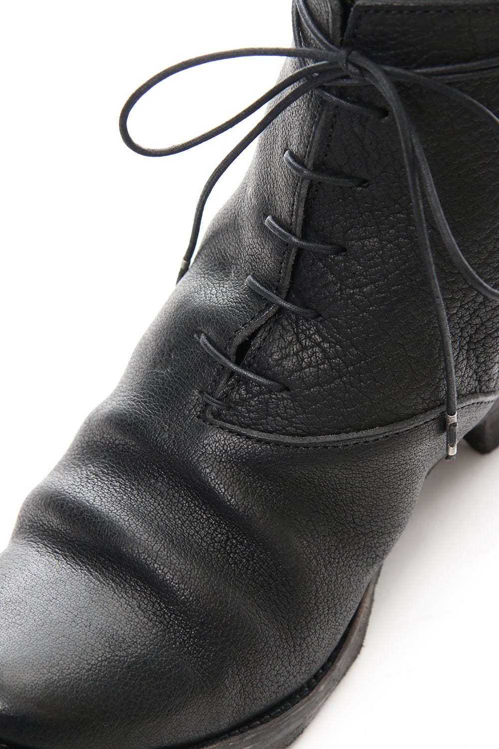 Buffalo leather lace up boots - ST109-0028A