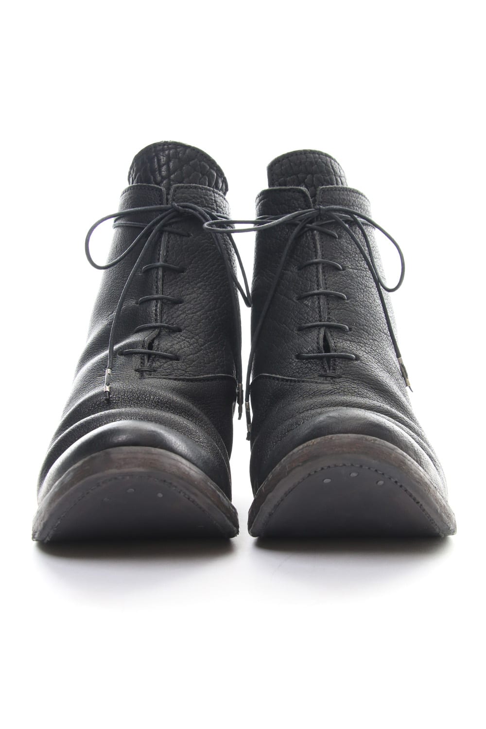 Buffalo leather lace up boots - ST109-0028A