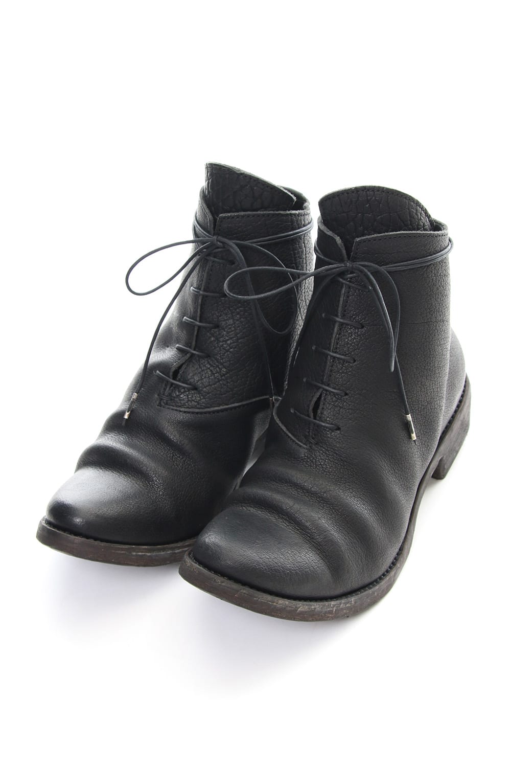 Buffalo leather lace up boots - ST109-0028A