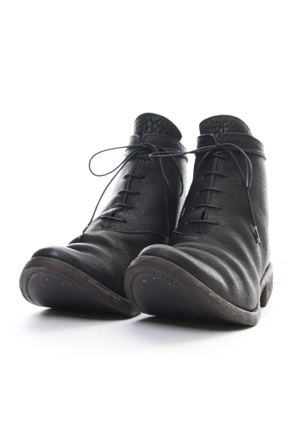 Buffalo leather lace up boots - ST109-0028A