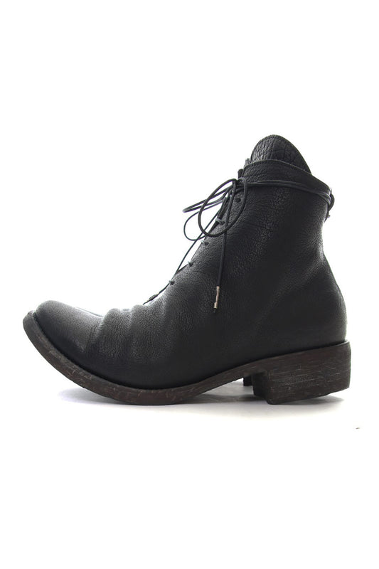 Buffalo leather lace up boots - ST109-0028A