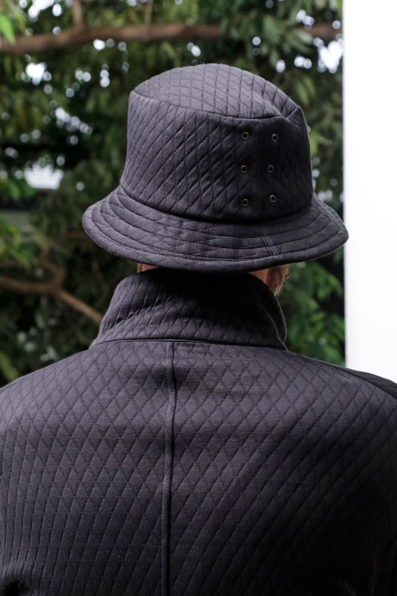 Hat Quilt Black