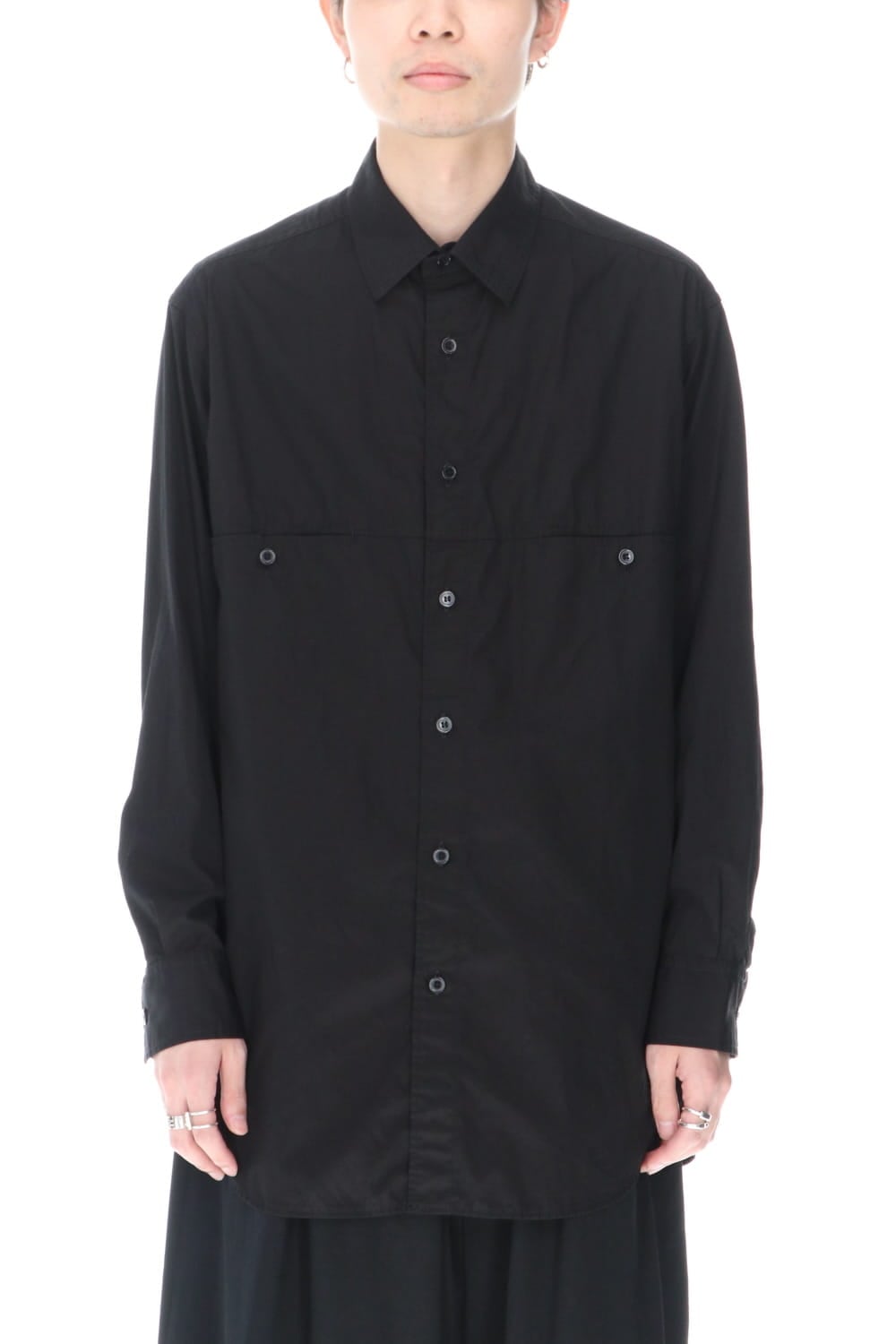 Pannel Chest PKT Chain Stitch Shirt